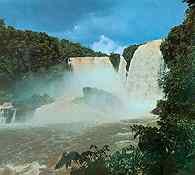 Paragwaj, Wodospad Monday /Encyklopedia Internautica