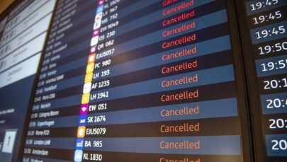 Paraliż europejskich lotnisk. W Brukseli odwołano połowę lotów