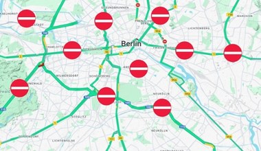 Paraliż na niemieckich autostradach. Winna znana aplikacja