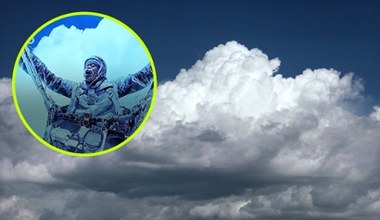Paralotniarz wleciał do strefy śmierci. Chmura zassała go z powierzchni ziemi