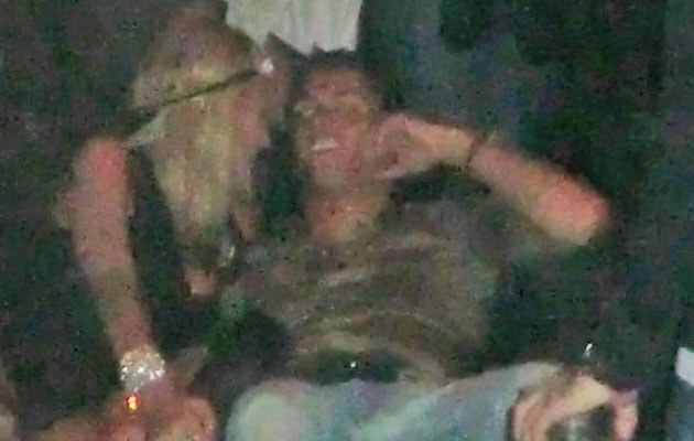 Paris Hilton i Cristiano Ronaldo przyłapani na wspólnym wieczorze w nocnym klubie w Los Angeles &nbsp; /Splashnews