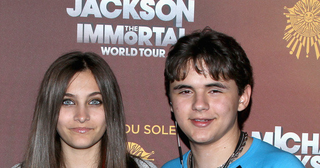 Paris Jackson ze swoim starszym bratem /Mark Davis /Getty Images