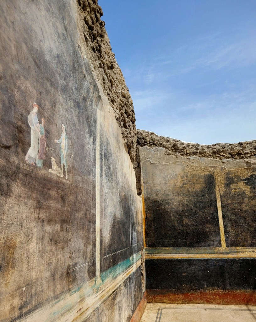 Park archeologiczny w Pompejach jest dumny ze swojego odkrycia /HANDOUT/AFP/East News /East News
