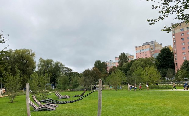 Park centralny w Gdyni gotowy 