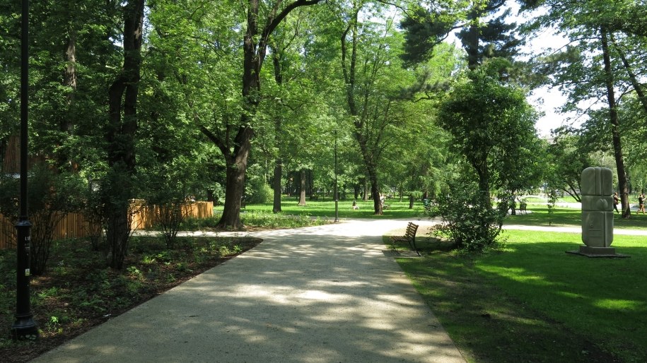 Park Krakowski w nowej odsłonie /Marek Wiosło /RMF FM
