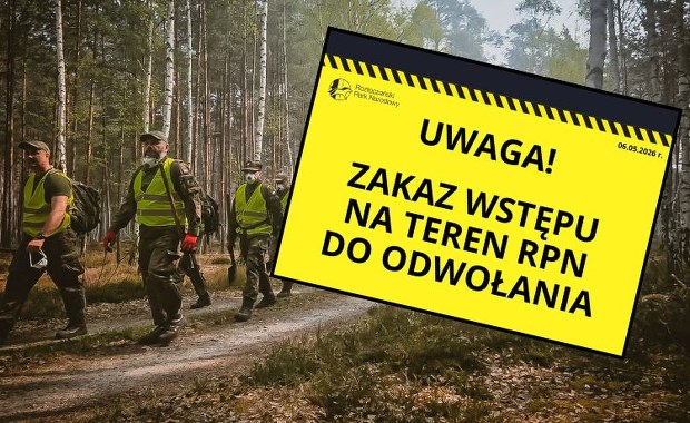 Park narodowy zamknięty dla odwiedzających. Wszystko przez pożar