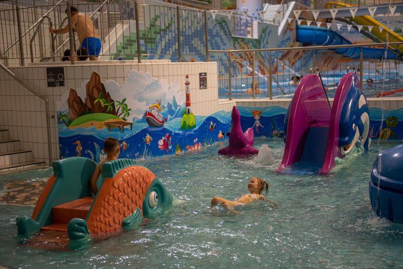 Park wodny w Zakopanem oferuje mnóstwo atrakcji dla najmłodszych /Piotr Korczak/REPORTER /East News