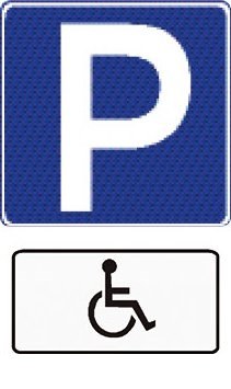 Parking dla inwalidów /Motor