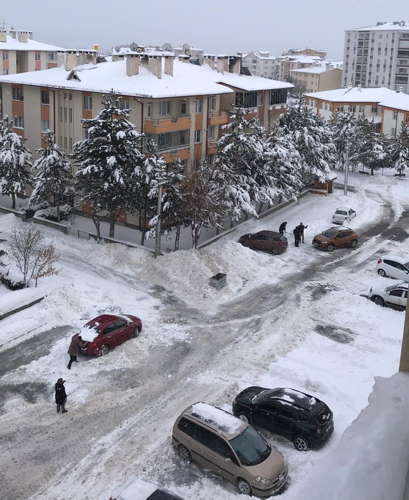 Parking przed blokiem Joanny /archiwum prywatne