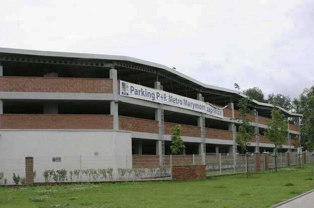 Parking przy stacji metra "Marymont" /Informacja prasowa