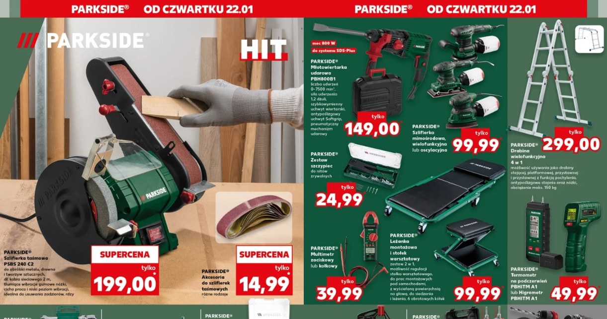 Parkside w Kauflandzie. Narzędzia i sprzęty do domu w obniżonych cenach /Kaufland /INTERIA.PL