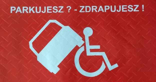 "Parkujesz, zdrapujesz" to podobna akcja /INTERIA.PL