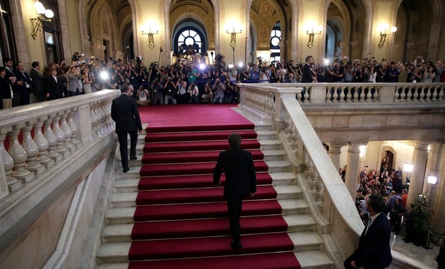 Parlament Katalonii /ALBERTO ESTEVEZ /PAP/EPA