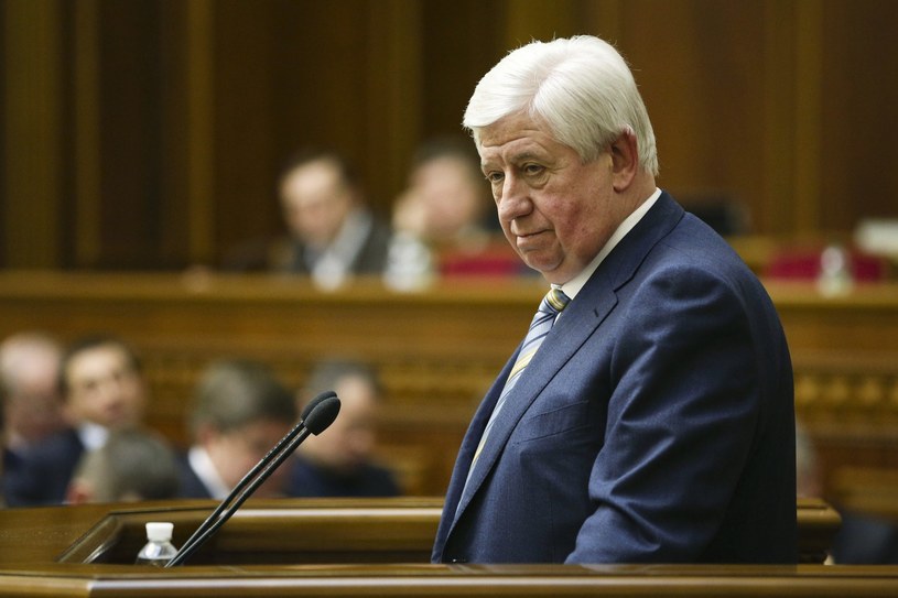 Parlament Ukrainy przyjął rezygnację prokuratora generalnego Wiktora Szokina /AFP