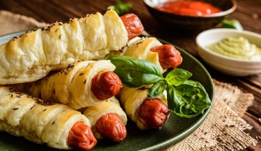 Parówki w cieście francuskim na imprezę i nie tylko. Tak proste, że zrobi nawet dziecko