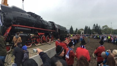 Parowóz - niczym z ekspresu do Hogwartu - oficjalnym symbolem Lecha Poznań