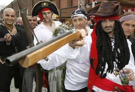 Partia piratów zawdzięcza wysokie poparcie głośnemu procesowi przeciwko serwisowi The Pirate Bay /AFP
