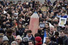 Paryski Marsz solidarności przeciwko terroryzmowi