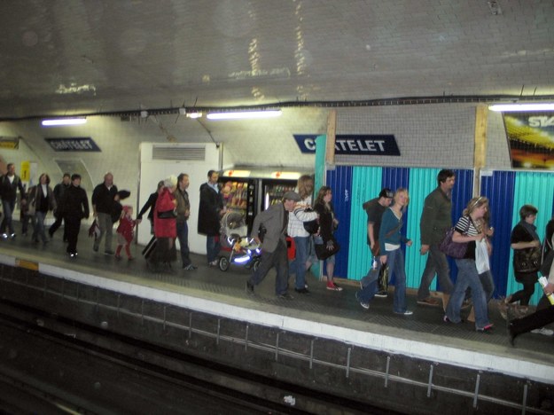 Paryskie metro &nbsp; /Fot. Marek Gładysz /RMF FM