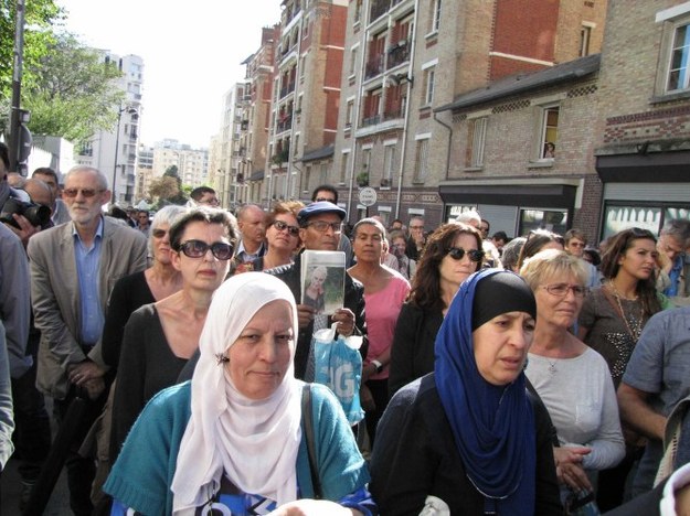 Paryż, pokojowy wiec muzulmanów /Marek Gładysz (RMF FM) /RMF FM