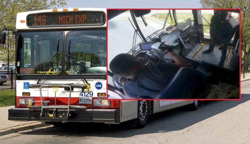 Pasażer autobusu wycelował pistolet w kierowcę. Nie wiedział, że ten też ma broń
