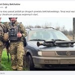 Passat z Bełchatowa na wojnie w Ukrainie. Samochód uratował wiele istnień 