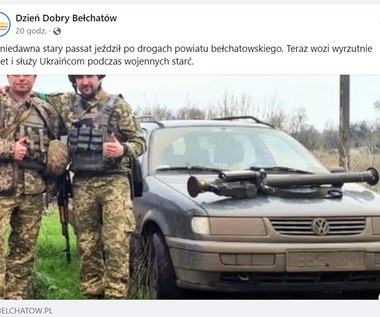 Passat z Bełchatowa na wojnie w Ukrainie. Samochód uratował wiele istnień 