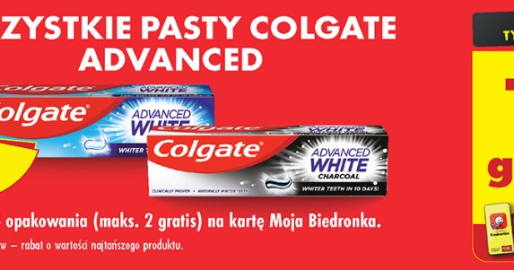 Pasta do zębów Colgate Advanced za darmo w Biedronce! /Biedronka /INTERIA.PL