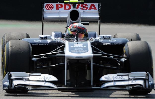 Pastor Maldonado nadal bronić będzie barw ekipy Williamsa /AFP