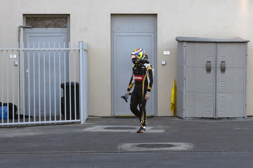 Pastor Maldonado żegna się z F1 /AFP