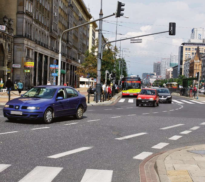 Plaga wymuszonych kolizji miejsca i sytuacje, w których