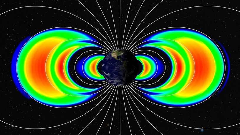 Pasy Van Allena odkryto w 1958 r., a od 2012 r. dwa satelity NASA stale je badają w ramach projektu Van Allen Probes. Fot. JHUAPL/LASP /materiały prasowe