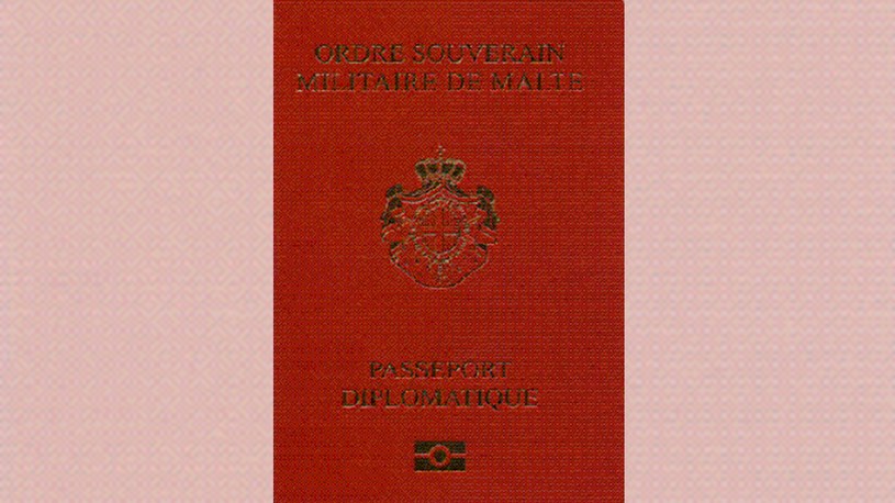 Paszport Zakonu Maltańskiego /Fair use /Wikimedia