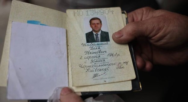 Paszport znaleziony przy zabitym mężczyźnie /Facebook