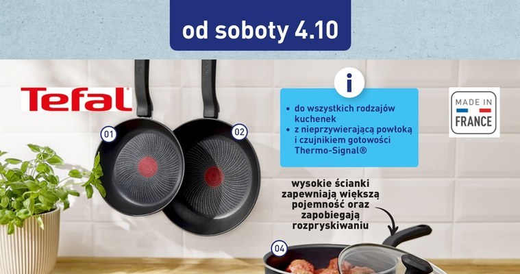 Patelnie Tefal w Aldi /Aldi /INTERIA.PL