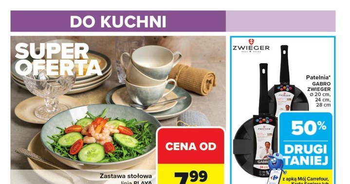 Patelnie Zwieger 50% taniej w znanej sieci? Tak, ale pod jednym prostym warunkiem! /Carrefour Polska /INTERIA.PL