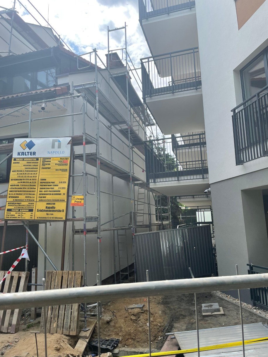 Patodeweloperka na Śródziemnomorskiej /Anna Zakrzewska /RMF FM