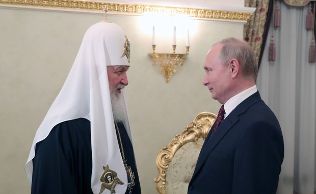 Patriarcha Cyryl otwarcie wspiera wojnę. KE o możliwych sankcjach
