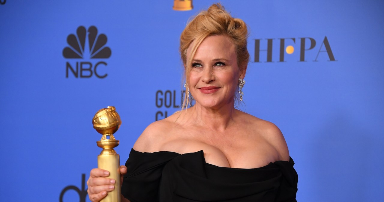 Patricia Arquette z nagrodą za mini-serial "Ucieczka z Dannemory" /AFP PHOTO / Mark Ralston /AFP