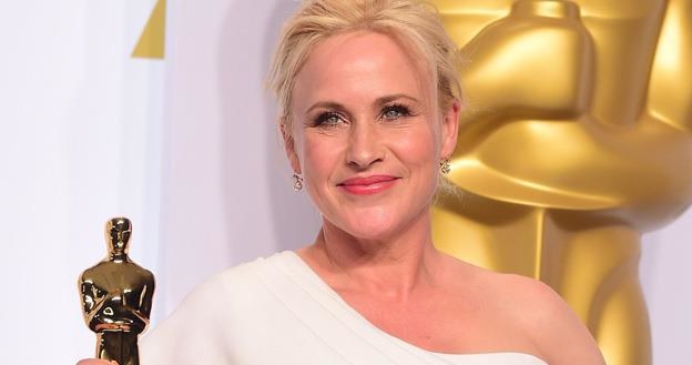 Patricia Arquette z Oscarem za rolę w filmie "Boyhood" /AFP