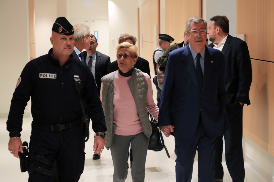 Patrick Balkany został skazany za oszustwa podatkowe /CHRISTOPHE PETIT TESSON /PAP/EPA