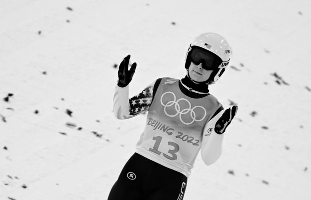 Patrick Gasienica podczas igrzysk olimpijskich w Pekinie /VASSIL DONEV /PAP/EPA