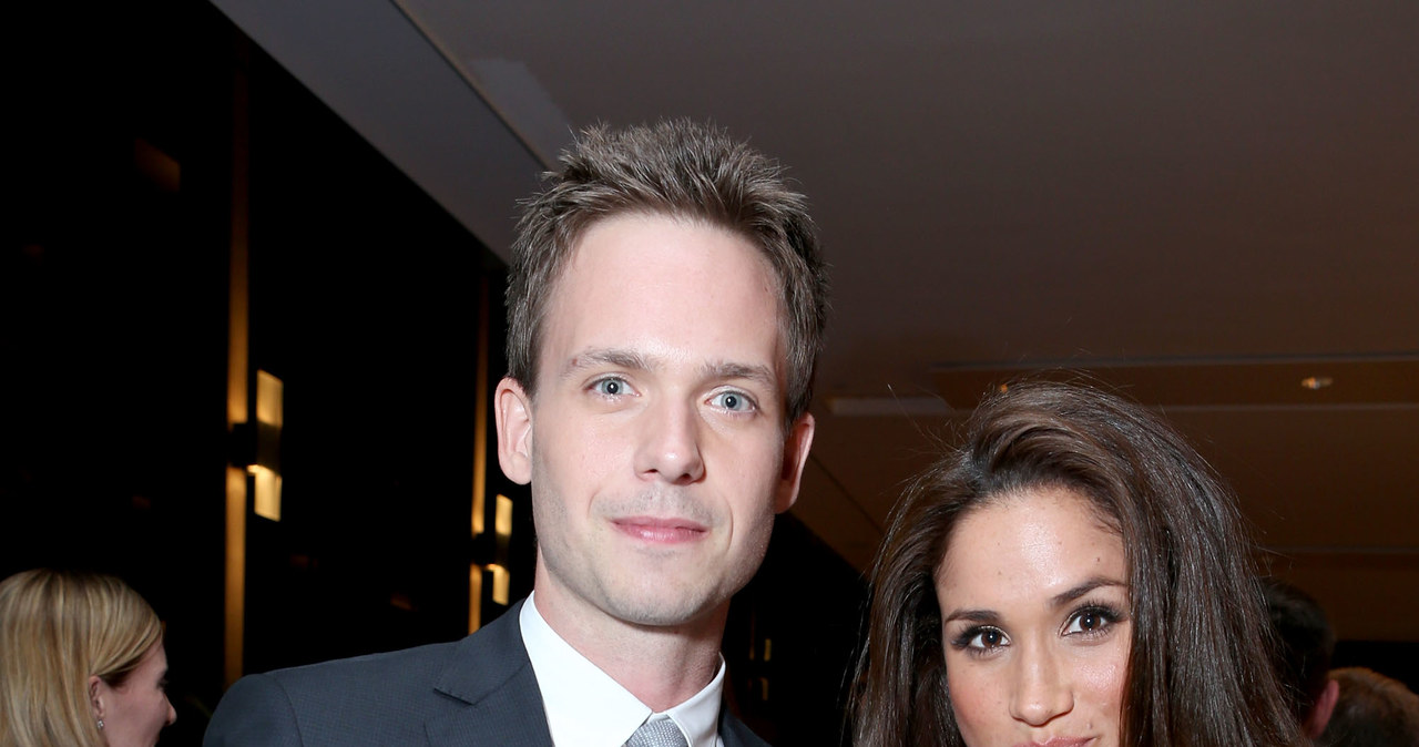 Patrick J Adams i Meghan Markle /Alexandra Wyman /Getty Images