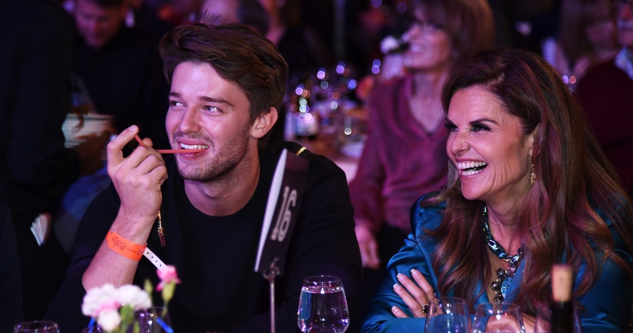 Patrick Schwarzenegger z mamą /Michael Buckner  /Getty Images