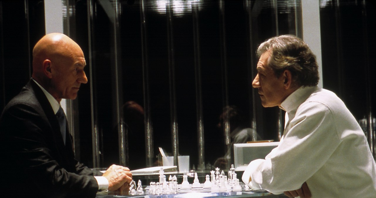 Patrick Stewart i Ian McKellen w filmie "X-Men" /AKPA