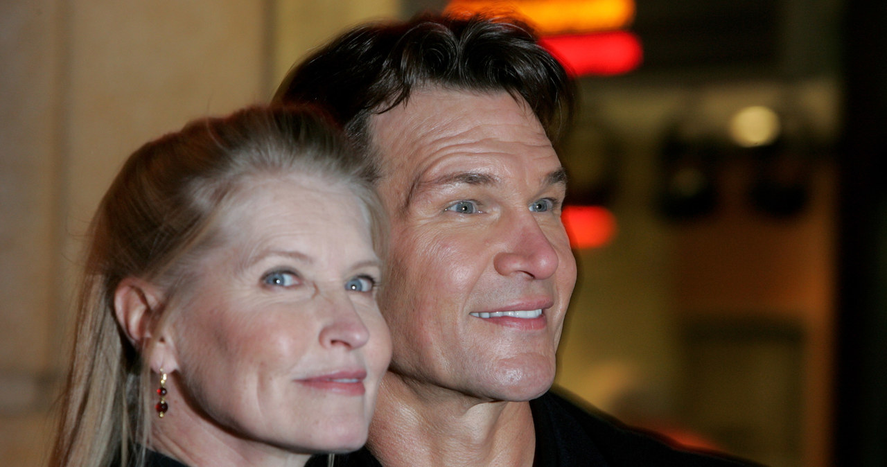 Patrick Swayze z żoną Lisą Niemi w Londynie (2005) /MJ Kim /Getty Images