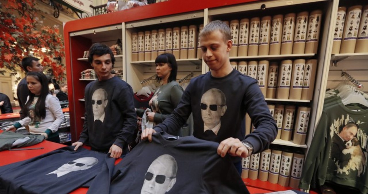 Patriotyzm po rosyjsku: Zobaczcie odzież z wizerunkiem Władimira Putina!