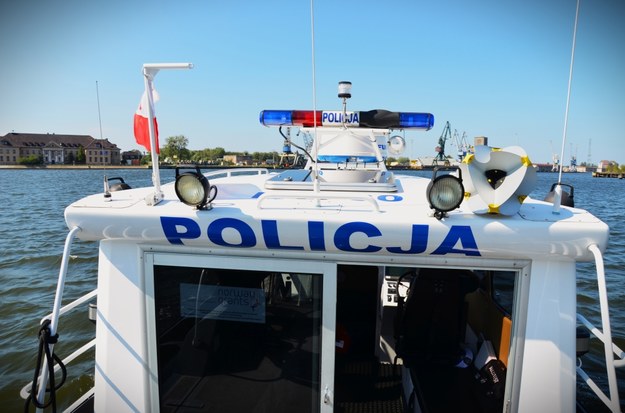 Patrol policji wodnej /KMP Gdańsk /Policja