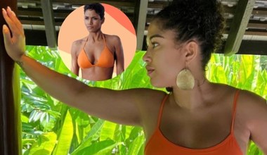 ​Patrycja Kazadi w bikini składa hołd Halle Berry. Trochę pokręciła…