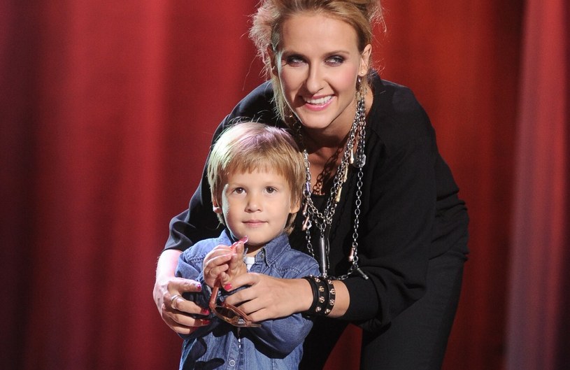 Patrycja Markowska z synem Filipem, 2011 / VIPHOTO/East News /East News